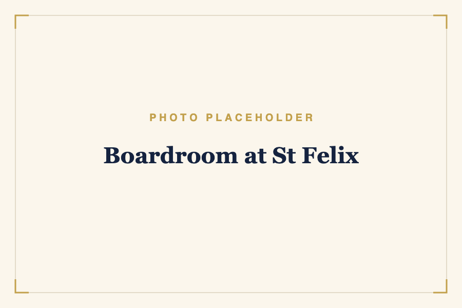 Boardroom at St Felix