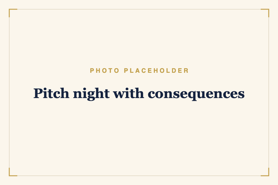 Pitch night with consequences