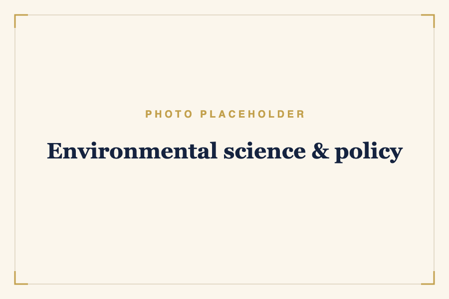 Environmental science & policy