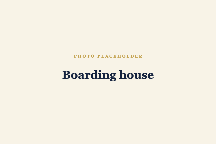 Boarding house