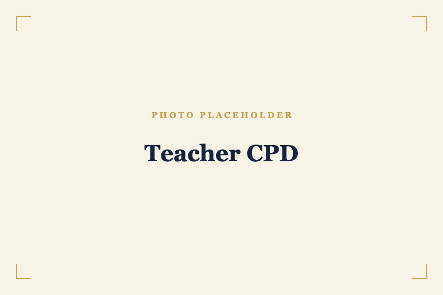 Teacher CPD