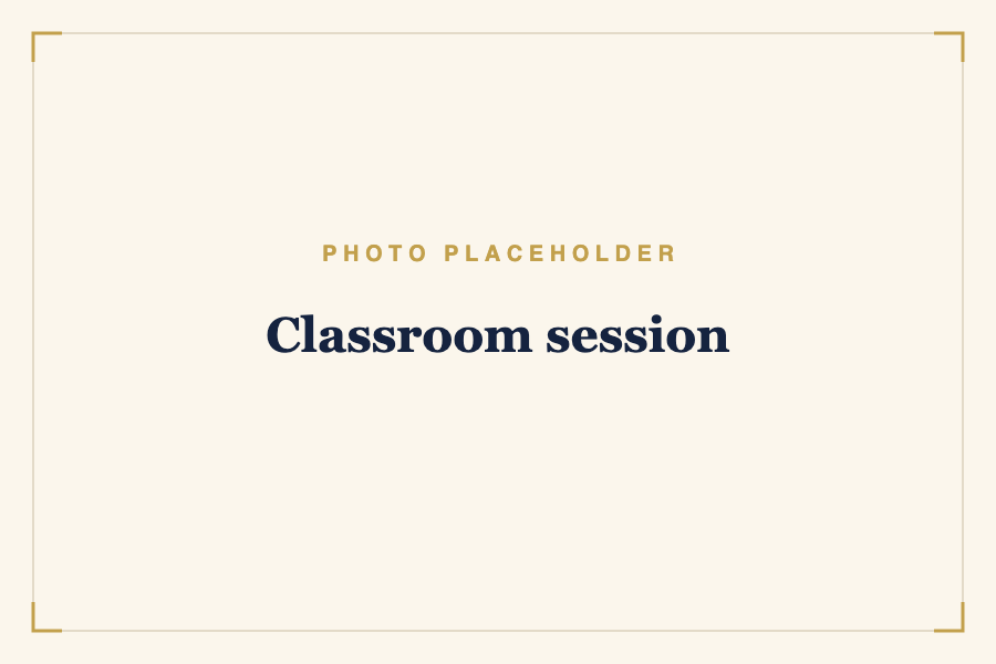 Classroom session